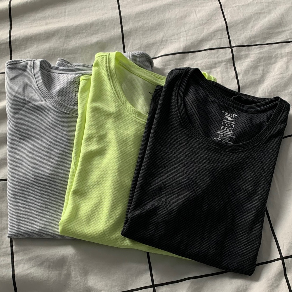 bundle 3 active wear shirt
